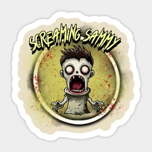 Screaming Sammy Sticker